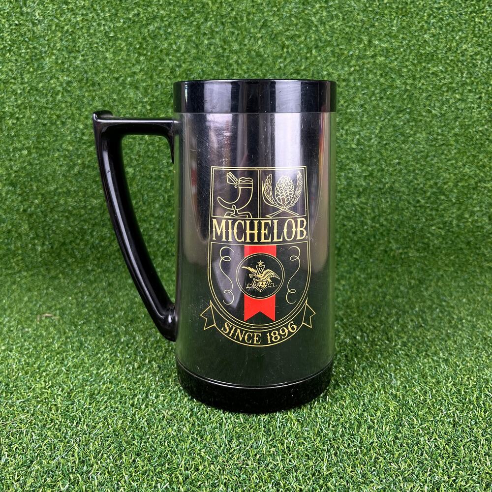 Vintage 1980s Michelob Thermo-Serv Insulated Plastic Tankard Mug